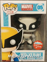 Wolverine (Black / White) from Marvel - Marvel Universe Pop! manufactured by Funko [Front]