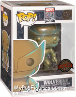 Wolverine (Patina) from Marvel - 80 Years Pop! manufactured by Funko [Front]