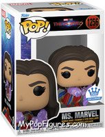 Ms. Marvel (Embiggen Punch) from Marvels - Pop! Vinyl Figures manufactured by Funko [Front]