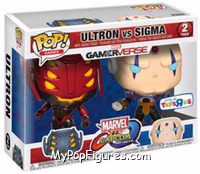 Ultron (Red) vs Sigma from Marvel vs Capcom - Pop! Sets manufactured by Funko [Front]