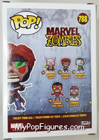 Zombie Gambit from Marvel Zombies - Pop! Vinyl Figures manufactured by Funko [Back]