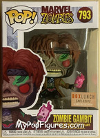 Zombie Gambit (Glows in the Dark) from Marvel Zombies - Pop! Vinyl Figures manufactured by Funko [Front]