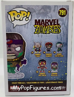 Zombie M.O.D.O.K. from Marvel Zombies - Pop! Vinyl Figures manufactured by Funko [Back]