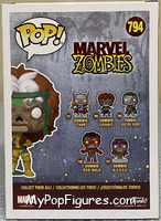 Zombie Rogue from Marvel Zombies - Pop! Vinyl Figures manufactured by Funko [Back]