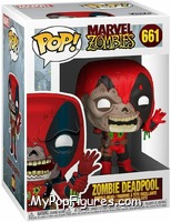 Zombie Deadpool from Marvel Zombies - Pop! Vinyl Figures manufactured by Funko [Front]