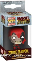 Zombie Deadpool from Marvel Zombies - Pop! Keychains manufactured by Funko [Front]