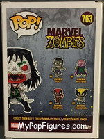 Zombie Morbius from Marvel Zombies - Pop! Vinyl Figures manufactured by Funko [Back]