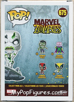 Zombie Silver Surfer from Marvel Zombies - Pop! Vinyl Figures manufactured by Funko [Back]