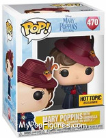 Mary Poppins (with Umbrella) from Mary Poppins - Pop! Vinyl Figures manufactured by Funko [Front]