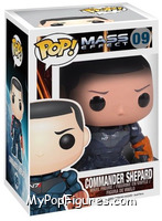 Commander Shepard from Mass Effect - Pop! Vinyl Figures manufactured by Funko [Front]