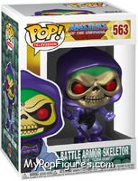 Battle Armor Skeletor (Metallic) from Masters of the Universe - Pop! Vinyl Figures manufactured by Funko [Front]