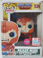 Beast Man (Flocked) from Masters of the Universe - Pop! Vinyl Figures manufactured by Funko [Front]