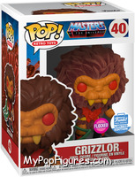 Grizzlor (Flocked) from Masters of the Universe - Pop! Vinyl Figures manufactured by Funko [Front]