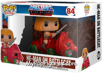 He-Man on Battle Cat from Masters of the Universe - Pop! Rides manufactured by Funko [Front]