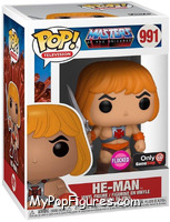 He-Man (Flocked) from Masters of the Universe - Pop! Vinyl Figures manufactured by Funko [Front]