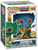 Mer-Man (Blue) (Chase) from Masters of the Universe - Pop! Vinyl Figures manufactured by Funko [Front]