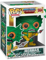 Mer-Man (Green) from Masters of the Universe - Pop! Vinyl Figures manufactured by Funko [Front]