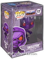 Skeletor (Purple) (Art Series) from Masters of the Universe - Pop! Vinyl Figures manufactured by Funko [Front]