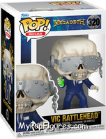 Vic Rattlehead from Megadeth - Pop! Vinyl Figures manufactured by Funko [Front]