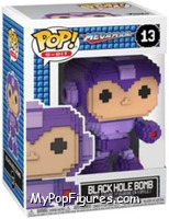 Black Hole Bomb from MegaMan - Pop! 8-Bit manufactured by Funko [Front]