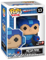 Mega Man from MegaMan - Pop! 8-Bit manufactured by Funko [Front]