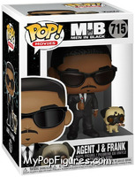 Agent J & Frank from Men In Black - Pop! Vinyl Figures manufactured by Funko [Front]