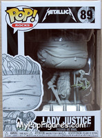 Lady Justice from Metallica - Pop! Vinyl Figures manufactured by Funko [Front]