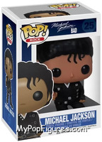 Michael Jackson (Bad) from Michael Jackson - Pop! Vinyl Figures manufactured by Funko [Front]