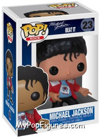 Michael Jackson (Beat It) from Michael Jackson - Pop! Vinyl Figures manufactured by Funko [Front]