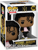 Michael Jackson (Billie Jean) from Michael Jackson - Pop! Vinyl Figures manufactured by Funko [Front]