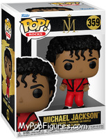 Michael Jackson (Thriller) from Michael Jackson - Pop! Vinyl Figures manufactured by Funko [Front]