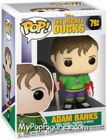 Adam Banks from Mighty Ducks - Pop! Vinyl Figures manufactured by Funko [Front]