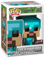 Steve In Diamond Armor from Minecraft - Pop! Vinyl Figures manufactured by Funko [Front]