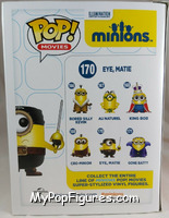 Eye, Matie from Minions - Pop! Vinyl Figures manufactured by Funko [Back]