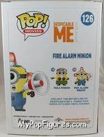 Fire Alarm Minion from Minions - Pop! Vinyl Figures manufactured by Funko [Back]