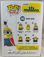 King Bob from Minions - Pop! Vinyl Figures manufactured by Funko [Back]