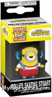 Roller Skating Stuart from Minions - Pop! Keychains manufactured by Funko [Front]