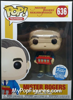 Mister Rogers (Blue Sweater / Trolley) from Mister Rogers' Neighborhood - Pop! Vinyl Figures manufactured by Funko [Front]