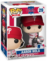 Aaron Nola (Phillies) from MLB - Pop! Vinyl Figures manufactured by Funko [Front]