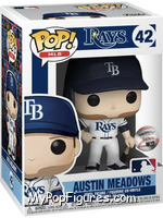 Austin Meadows (Rays) from MLB - Pop! Vinyl Figures manufactured by Funko [Front]