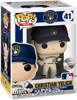 Christian Yelich (Brewers) from MLB - Pop! Vinyl Figures manufactured by Funko [Front]