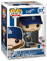 Clayton Kershaw (Dodgers / Gray) from MLB - Pop! Vinyl Figures manufactured by Funko [Front]