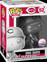 Eric Davis (Reds / Silver) from MLB - Pop! Vinyl Figures manufactured by Funko [Front]