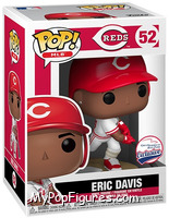 Eric Davis (Reds / White) from MLB - Pop! Vinyl Figures manufactured by Funko [Front]