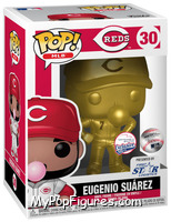 Eugenio Suarez (Reds / Gold) from MLB - Pop! Vinyl Figures manufactured by Funko [Front]