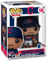 Francisco Lindor (Indians / Navy) from MLB - Pop! Vinyl Figures manufactured by Funko [Front]