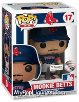 Mookie Betts (Red Sox / Navy) from MLB - Pop! Vinyl Figures manufactured by Funko [Front]