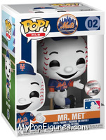 Mr. Met (Mets / Blue) from MLB Mascots - Pop! Vinyl Figures manufactured by Funko [Front]