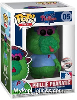 Phillie Phanatic (Phillies / Blue) from MLB Mascots - Pop! Vinyl Figures manufactured by Funko [Front]