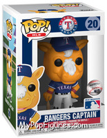 Rangers Captain (Rangers) from MLB Mascots - Pop! Vinyl Figures manufactured by Funko [Front]